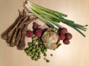 Gemü­se­ta­sche und Bei­pack­zet­tel KW 6